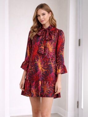 Kate Spade Black‎ and Pink Floral Dress